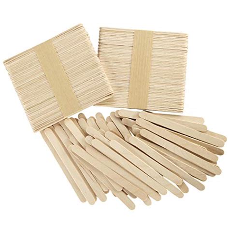 Artlicious 200 Wooden Popsicle Craft Sticks 45 Standard Size Buy