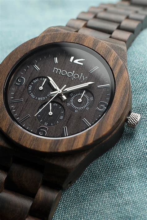 Engraved Wood Watch Wooden Watch For Men Gift For Him Personalized