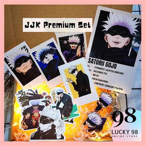 Jujutsu Kaisen Premium Box Character Fankit Polaroid T Set Box Gojo