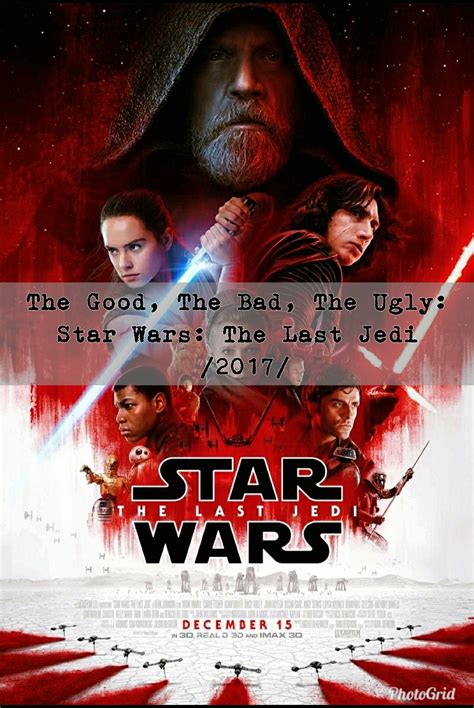 Imdb rating 7.5 313,848 votes. The Good, The Bad, The Ugly: Star Wars Episode VIII: The ...