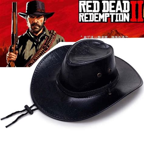 Game Red Dead Redemption 2 Cowboy Hat Cosplay Props Punk Cap West