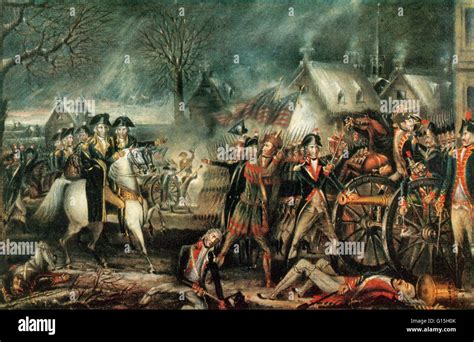 La Batalla De Trenton Tuvo Lugar El 26 De Diciembre De 1776 Durante La