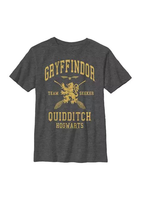 Harry Potter™ Boys 4 7 Gryffindor Quidditch Seeker Graphic T Shirt Belk