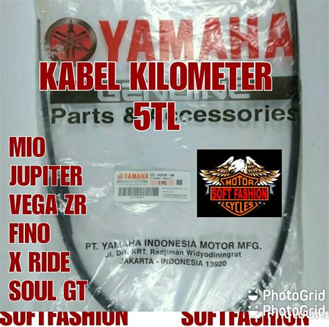 Kabel Kilometer Km Tl Yamaha Matic Mio Vega Zr Jupiter Soul Gt Fino X