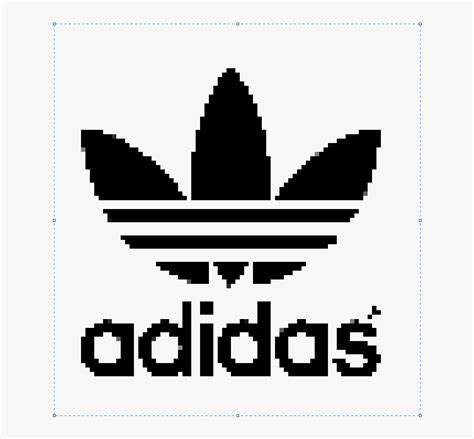 Handmade Pixel Art How To Draw Adidas Logo Pixelart Vlrengbr