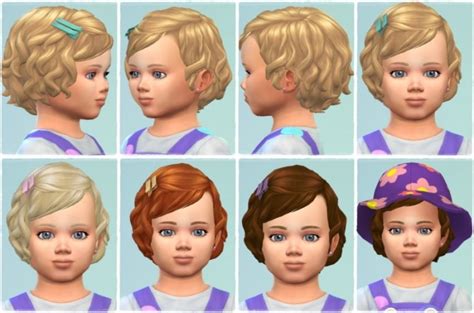 Toddler Soft Curls With Bangs At Birksches Sims Blog Sims 4 Updates