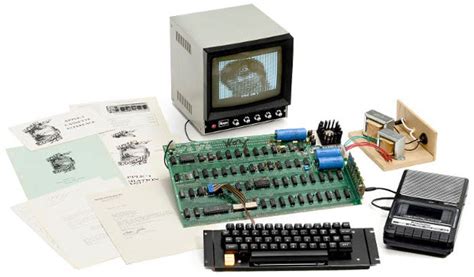 Apple I To Be Sold In Auction Of Historic Computers Zdnet