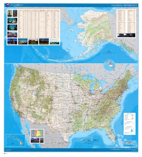 Large Detailed Relief Administrative And Political Map Of The Usa With All Cities And Highways