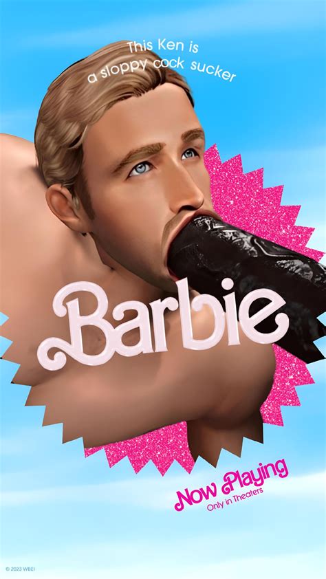 Rule 34 Barbie 2023 Barbie Franchise Black Cock Blacked Male Blowjob Gay Interracial Ken