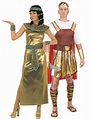 Disfraz de pareja mítica de Cleopatra y emperador romano: Disfraces ...