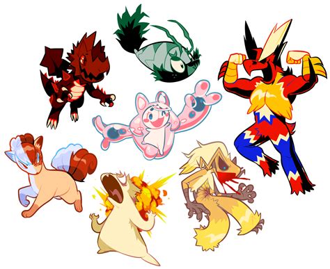 Mha X Pokémon Wallpapers Wallpaper Cave