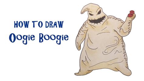 How To Draw Oogie Boogie YouTube