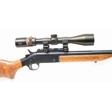 New England Firearms Handi Rifle 204 Ruger Single Shot Rifle With 3x9