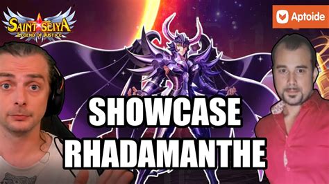 SAINT SEIYA LEGEND OF JUSTICE SHOWCASE DE RHADAMANTHE SUR LES BOSS MILLIARDS SUR BDG