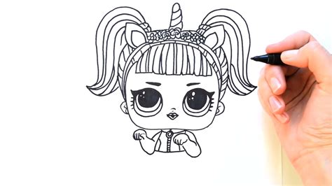 More images for how to draw lol dolls step by step » How to draw LOL doll with pencil according to instructions ...