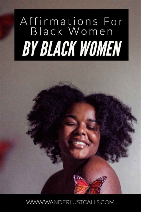 Affirmations For Black Women By Black Women Strong Black Woman Quotes