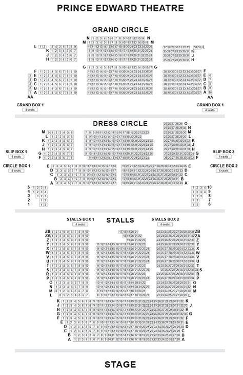 Prince Of Wales Theater London Seating Plan Brokeasshome Com