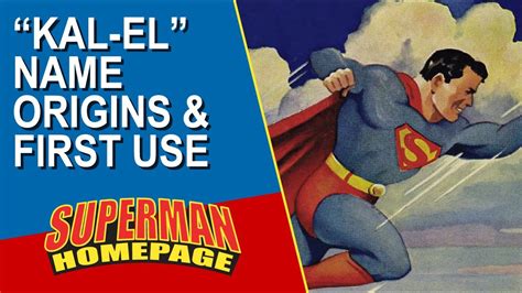 Supermans Kryptonian Name Explained Kal Els Origin And First Use