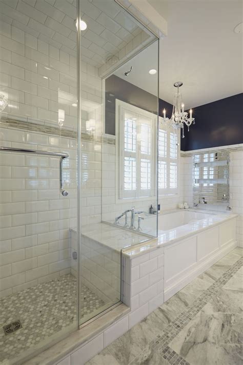 Soaking tub small bathroom breathtaking small soaking tubs with. Glass enclosed shower with bench connected to the platform ...