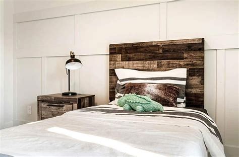 Rustic Wood Headboard Corner Headboard Bed Headboard Design Custom