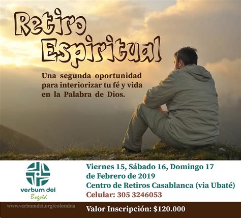 Verbum Dei Colombia Retiro Espiritual 15 Al 17 Febrero 2019