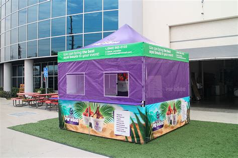 Food Booth Vendor Tents Custom Concession Pop Up Booth Tents 10x10