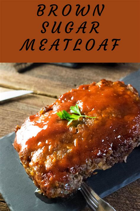 In a small bowl, mix all of the ingredients together for the sauce. BROWN SUGAR MEATLOAF - WITH A SECRET INGREDIENT in 2020 ...