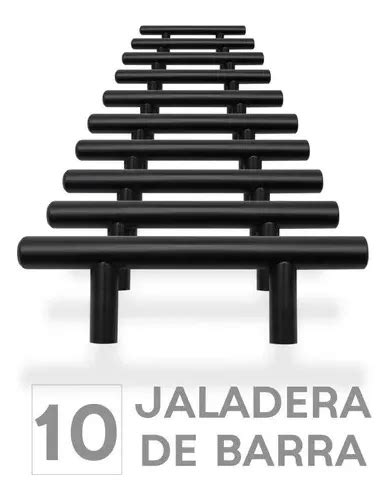 Jaladera De Barra En Acero Inoxidable Hueca Negro 10pzs MercadoLibre