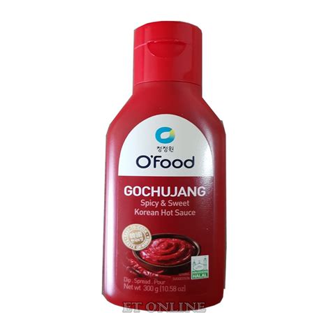 1 yk şeker 1 tk susam yağı 1.5 yk soya sosu 1 tk bal 3yk biber salçası 3 çk kırmızı. HALAL KOREA Daesang Chung Jung One O'Food Gochujang 300g ...