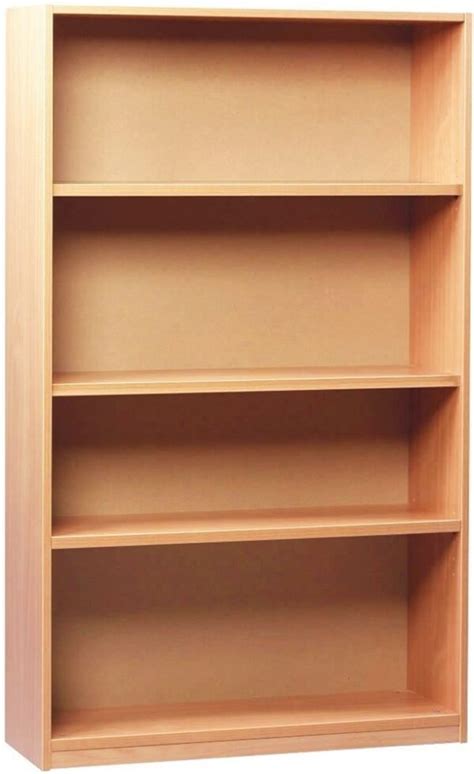 Monarch Open Bookcase With 1 Fixed And 2 Adjustable Shelves Height