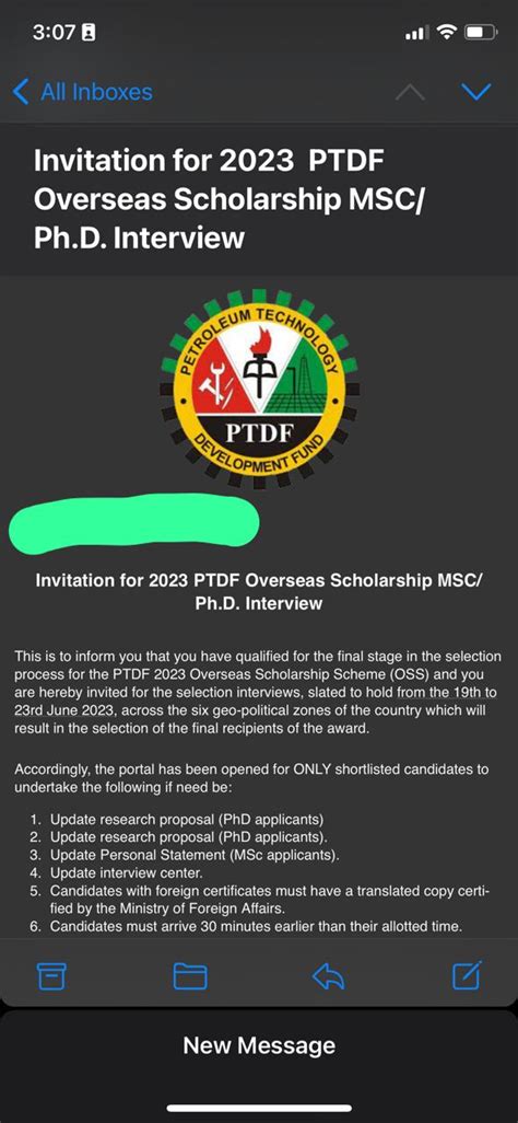 Apply For 20232024 Ptdf Overseas Postgraduate Scholarship Scheme