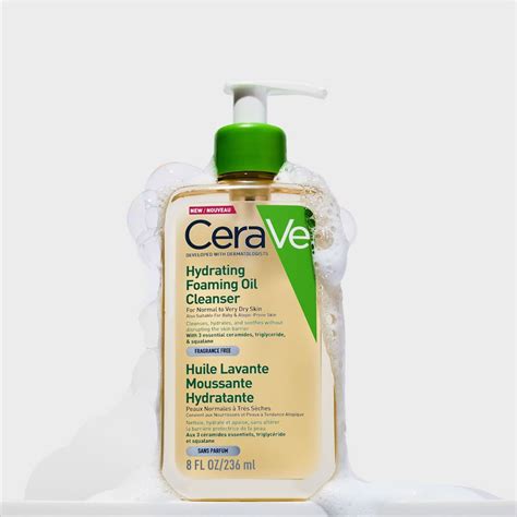 Cerave Hydrating Foaming Oil Cleanser 236ml Face