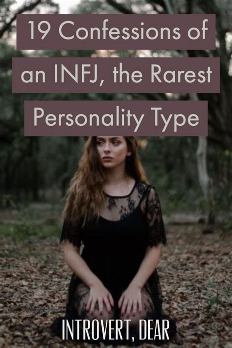 Infographic 19 Confessions Of An Infj The Rarest Personality Type