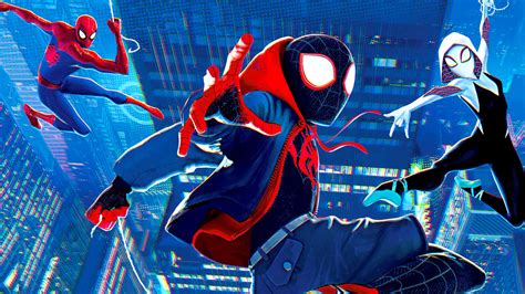 Spider Man Into The Spider Verse 2018 Backdrops — The Movie