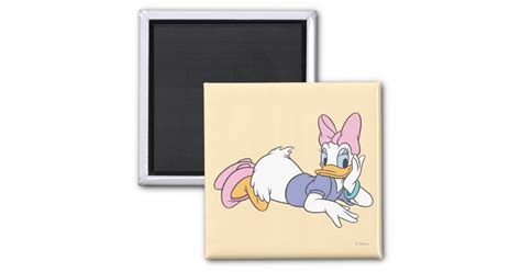 Daisy Duck Laying Down Magnet Zazzle