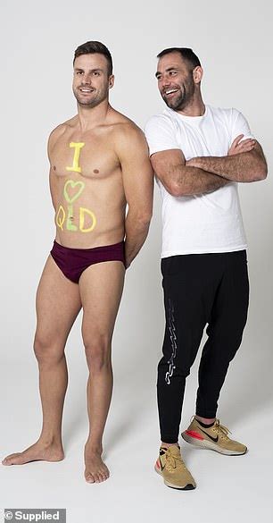 Beau Ryan Strips Down In Hilarious Photoshoot With Former Qld Captain