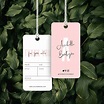 DIY Hang Tag Template - Custom Clothing Swing Tags - Printable