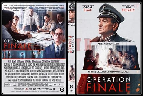 Operation Finale Custom Dvd Cover Türkçe 2018 Covertr