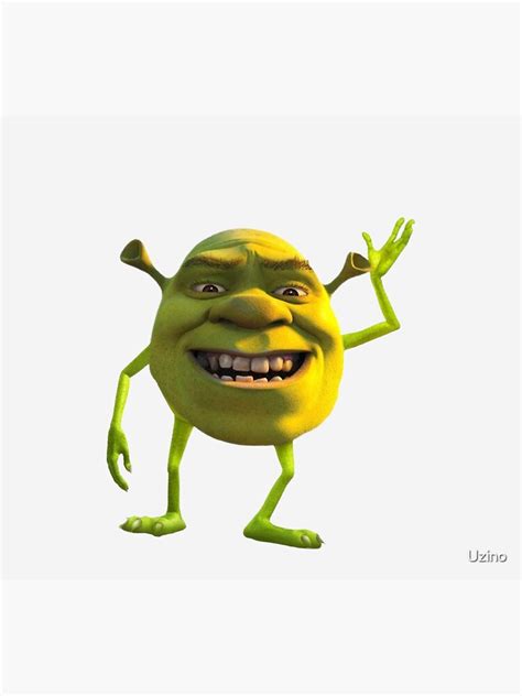 Shrek Meme Shrek Bob Poster For Sale By Uzino Redbubble