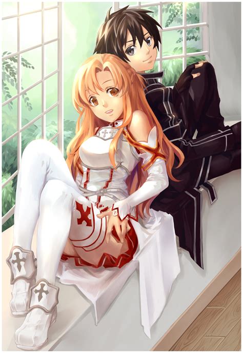 Asuna And Kirito Sao Romance By Lucidsky On Deviantart