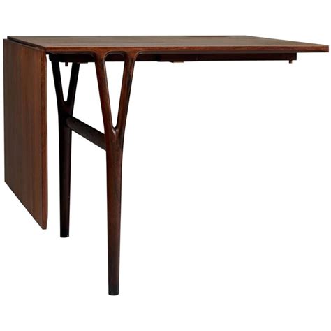Wall Hung Table Designed By Helge Vestergaard Jensen Denmark 1950s