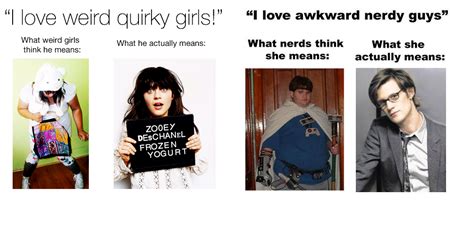The Truth About Weird Quirky Girls And Awkward Nerdy Guys R Funny