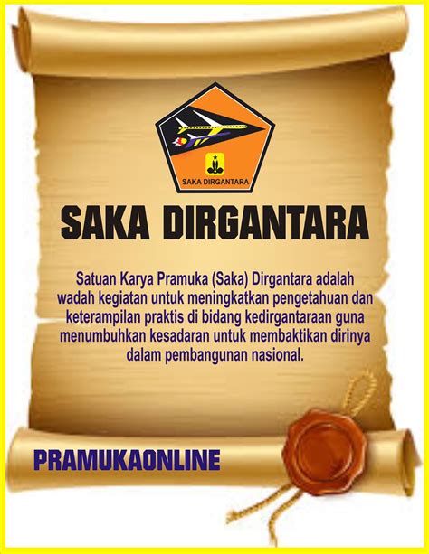 Materi Pramuka Online Saka Dirgantara