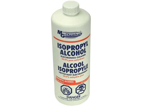 Isopropyl Alcohol 999 824 Quart Bottle Mg Chemical
