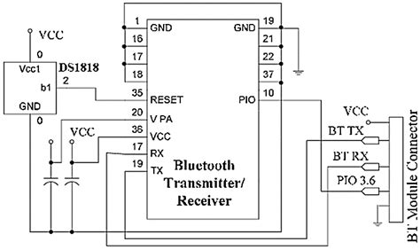 Circuit Diagram Of The Bluetooth Module 11 Download Scientific Diagram