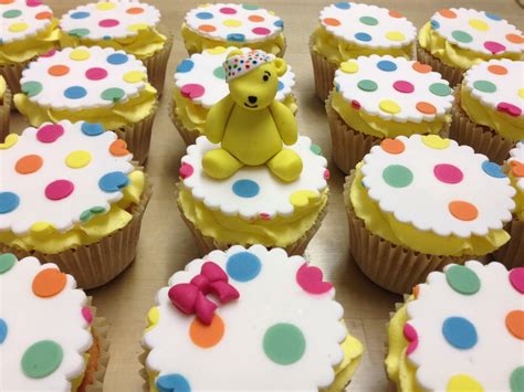 Children In Need Spotty Cakes Children In Need