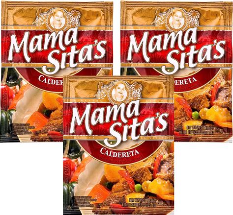 Mama Sitas Caldereta 50g Spicy Sauce Mix Seasoning Herbs Spices For