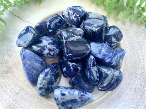 Sodalite Crystal Tumbled Stone Sodalite Crystal Benefits