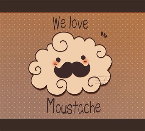 We Love Moustache Cloud Moustache Clouds Cloud Illustration