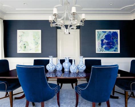 Blue Dining Room Blue Dining Rooms 18 Exquisite Inspirations Design